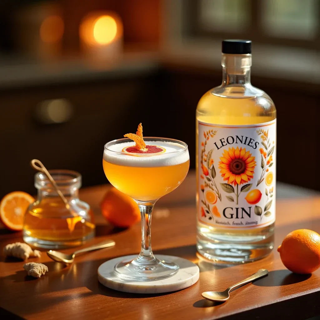Golden Glow Gin Sour 🍯