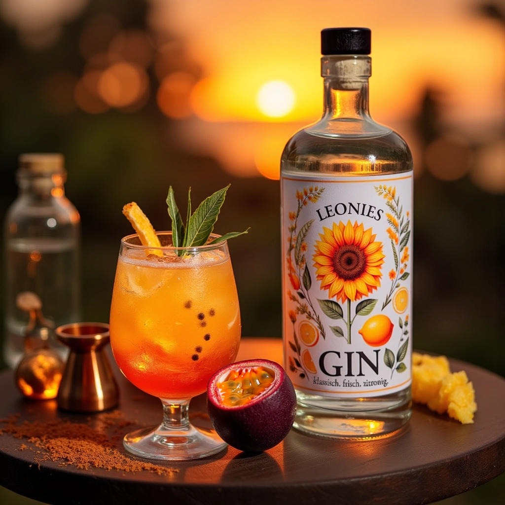 Tropical Twilight Gin Punch 🌅