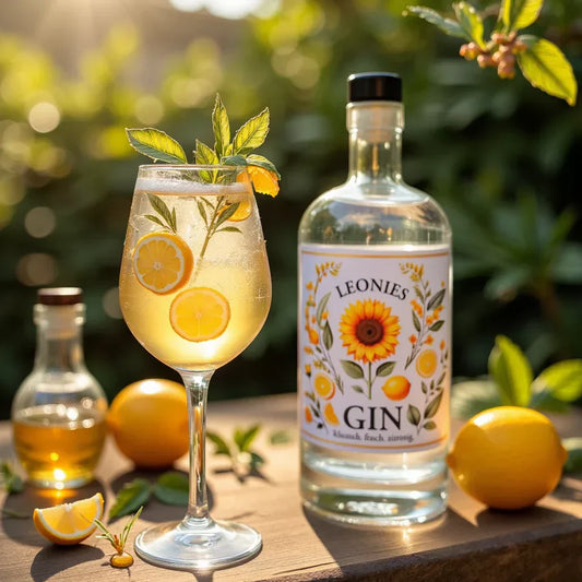 Sunny Basil Gin Spritz ☀️